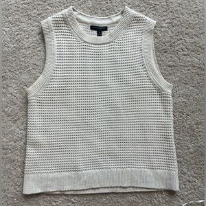 Cream Banana Republic Knit Tank